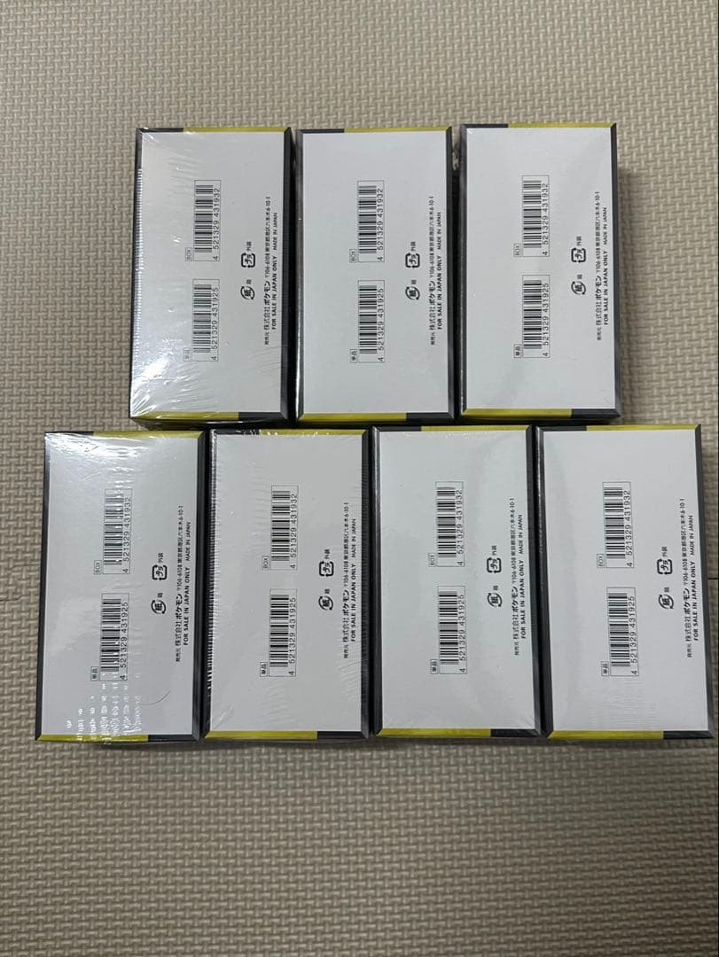 ポケモンカード　MEGAドリームex新品未開封　全シュリンク付き7BOX
