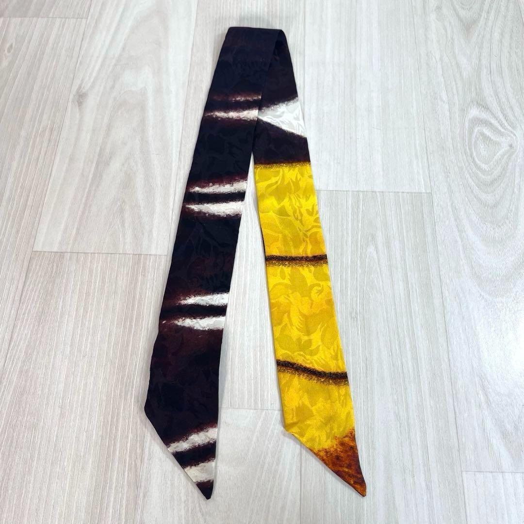 【美品】discord yohji yamamoto　ナロー スカーフ　19ss