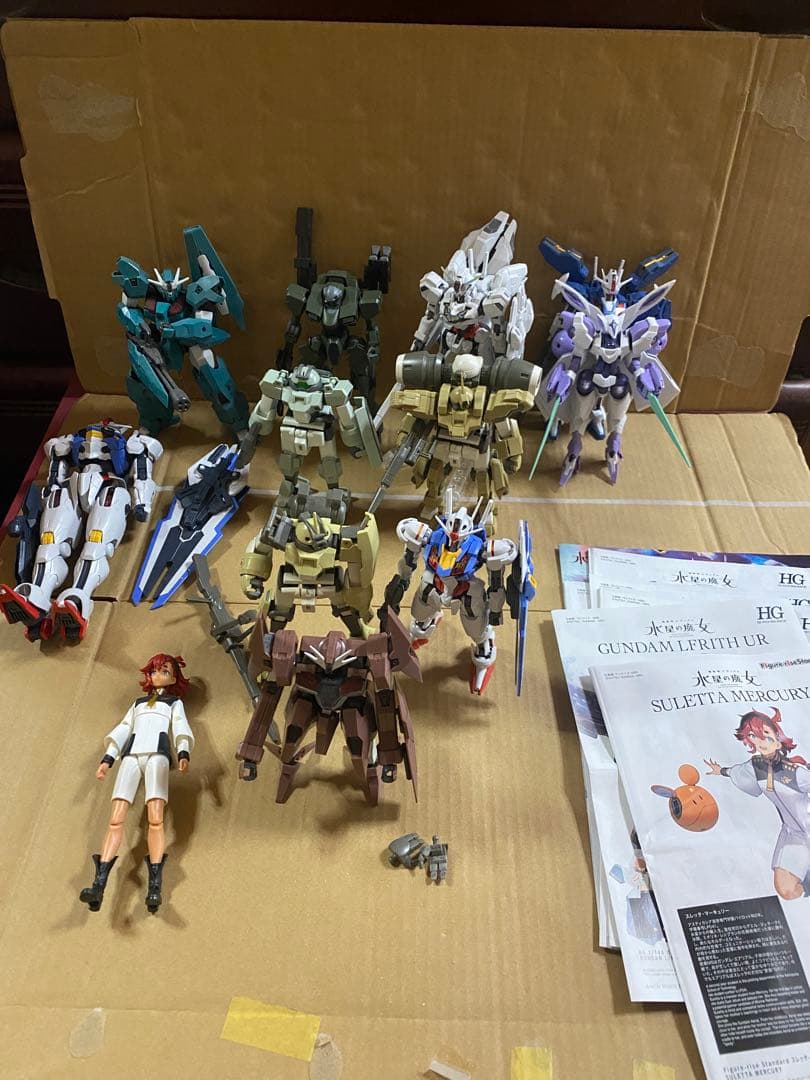 水星の魔女　ガンプラ　まとめ売り
