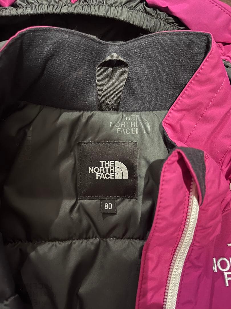 THE NORTH FACE 子ども用スキーウェア 80サイズ ピンク