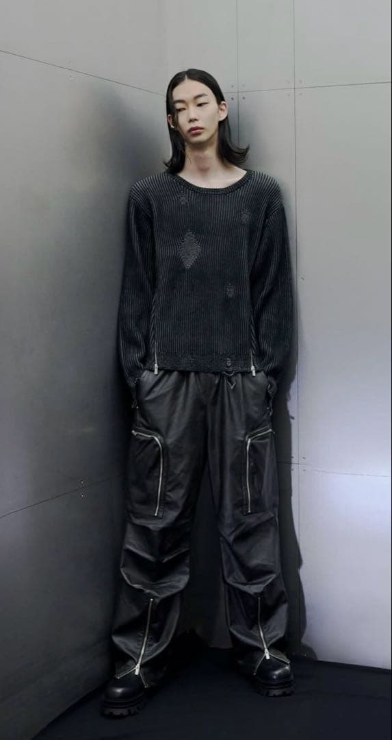 Jent Louis Zip Leather Pants ジェントルイス