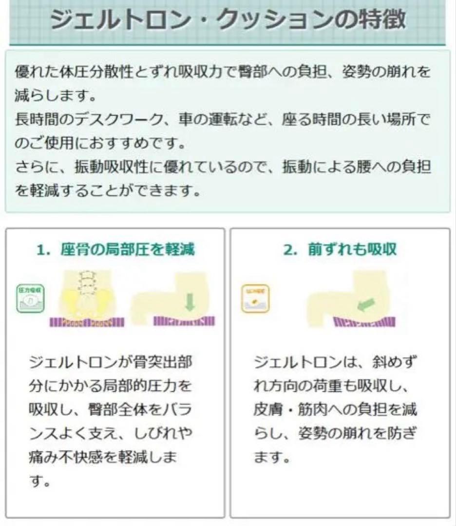 【新品】ジェルトロン クッション ダブルハード