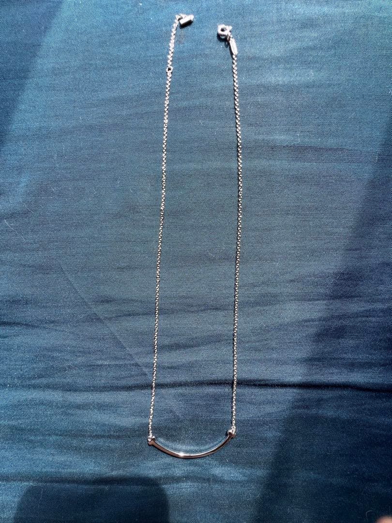 TIFFANY&CO. Ｔスマイル ネックレス