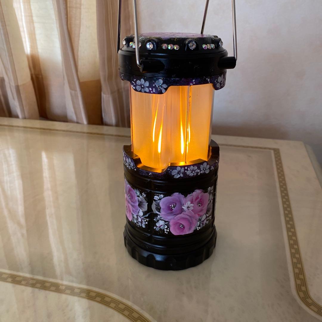 2026年度手帳 サーキュレーター　ランタン　薔薇　手描き