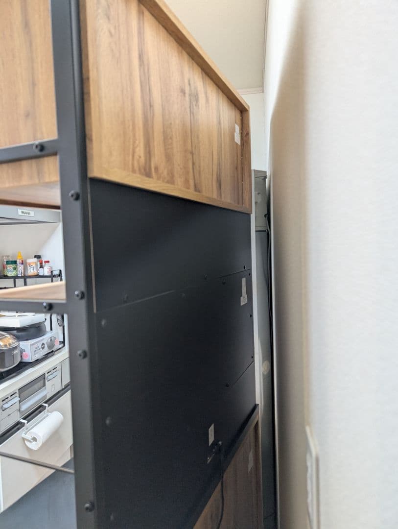 NITORI　レンジボード・キッチンボード２点セット