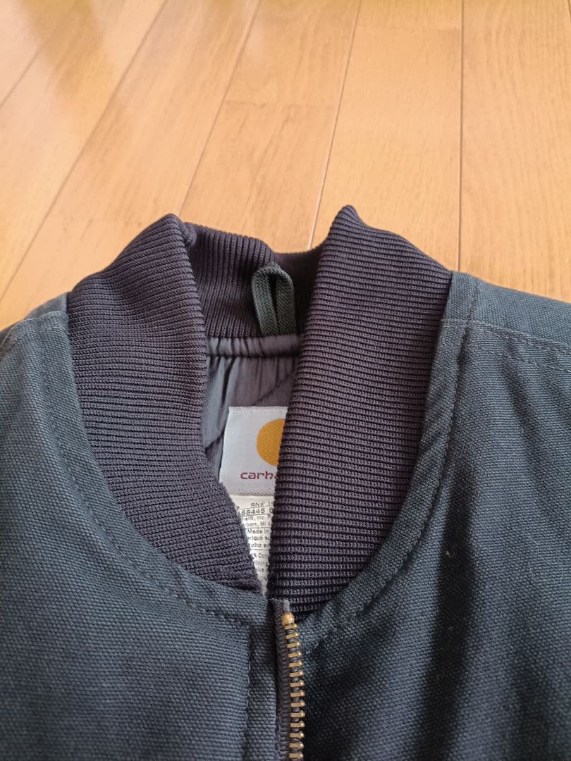 【やっぱり健康】Carhartt ダックベスト ブラック ベスト