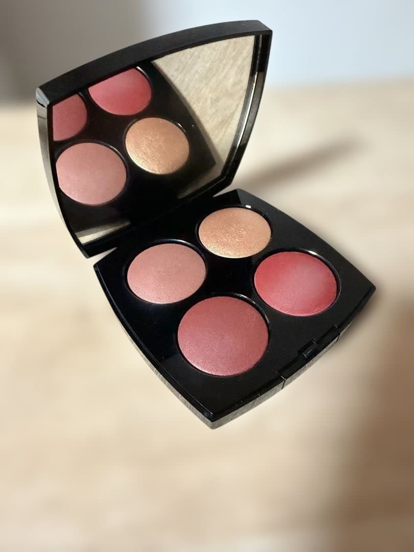 CHANEL パウダーチーク 4色セット ミラー付き