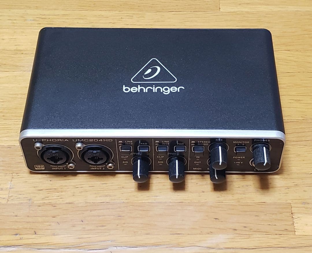 DTM・DAW Behringer U-PHORIA UMC204HD DTM DAW