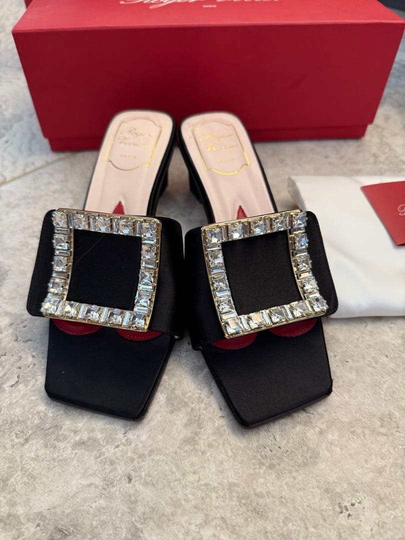 Roger Vivieミュール37ビジュー