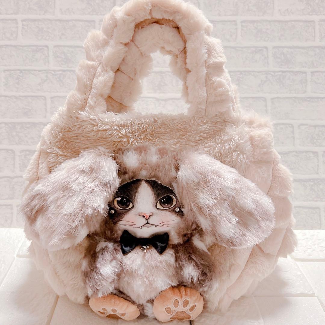 コヤンイ サムチョン トートバッグ ロップイヤー ジョーズ 猫 垂れ耳ちゃん