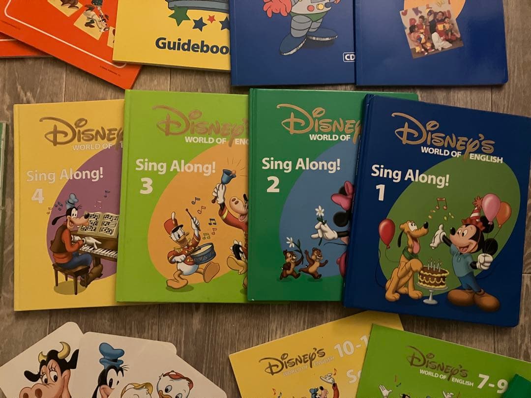 【良品】ディズニー英語システム DWE シングアロング セット CD