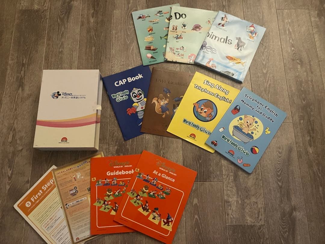 【良品】ディズニー英語システム DWE シングアロング セット CD