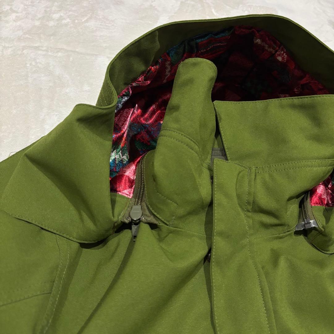 BURTONスノージャケットS カーキ DRYRIDE 防水スノボウェアバートン