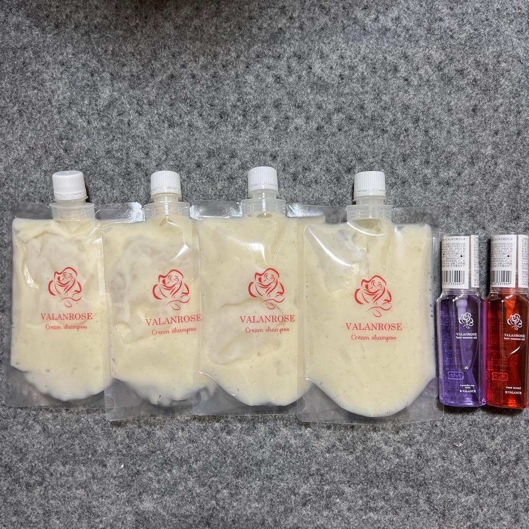 【新品未使用品】VALANROSE ヘアエッセンスオイル＆クリームシャンプー