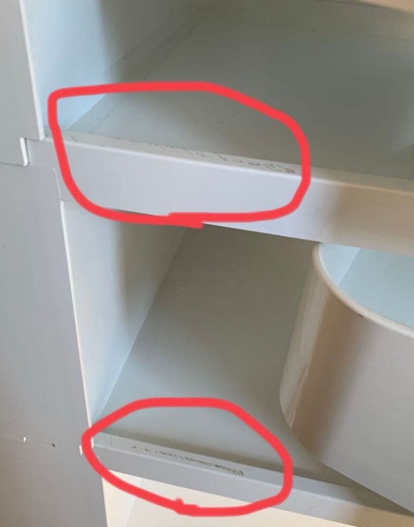 ボビーワゴン（3段5トレイ、ホワイト）