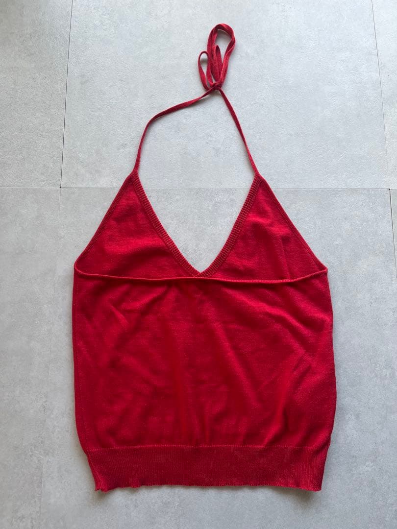 miumiu archive キャミソール ホルターネック