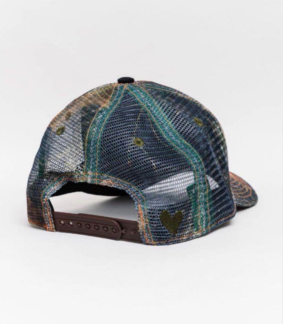 迷彩 b.E ロゴ キャップ