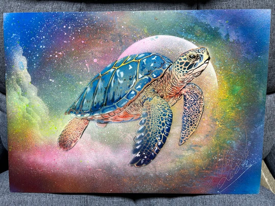 スプレーアート『エデン』原画