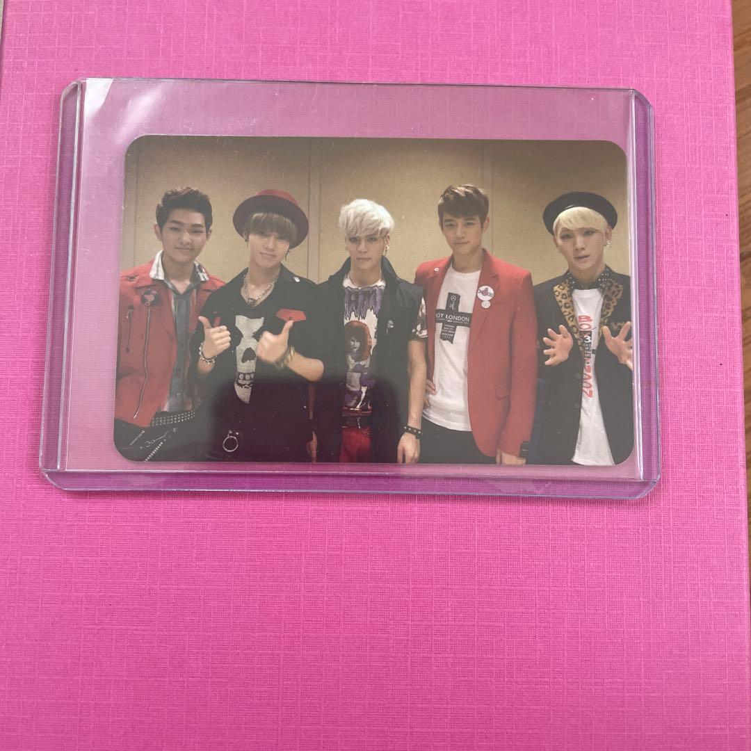 SHINee the misconceptions of us 集合　全員トレカ