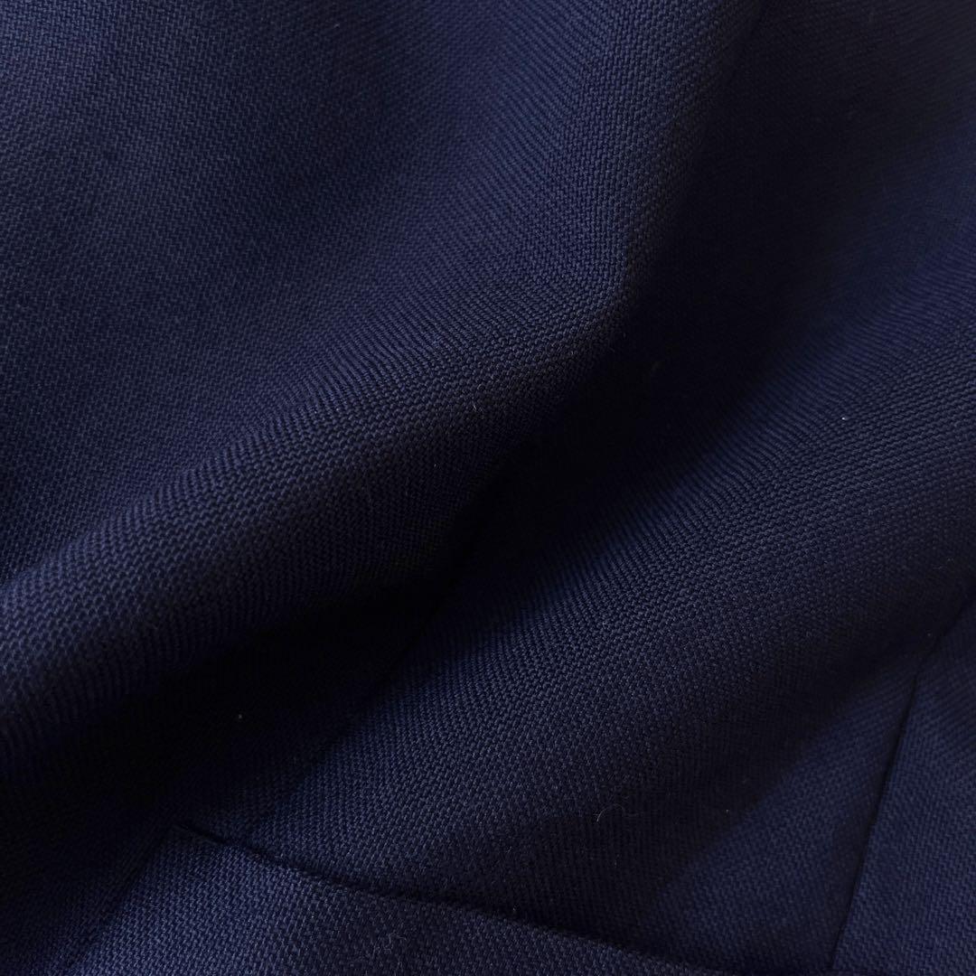 90s バーバリー ドイツ製 金ボタン テーラード ジャケット ネイビーブレザー