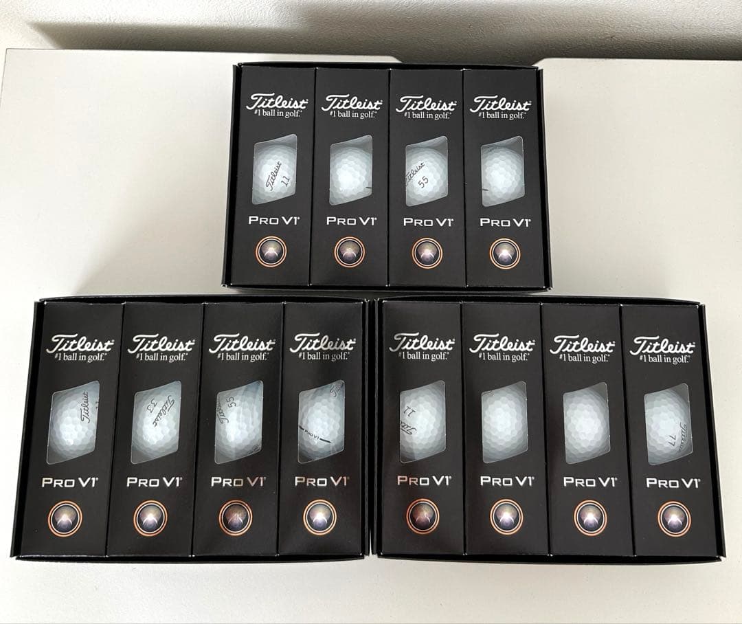 新品　Titleist Pro V1 ゴルフボール 3箱セット