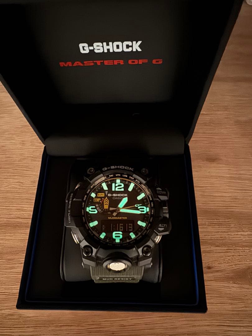 G-SHOCK MUDMASTER GWG-1000-1A3JF 電波ソーラー