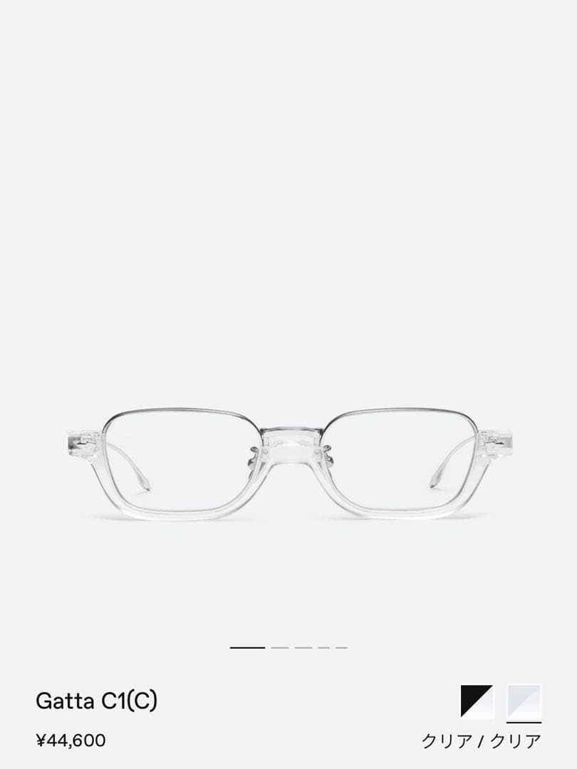 メガネ・老眼鏡 gentlemonster Gatta C1(C)