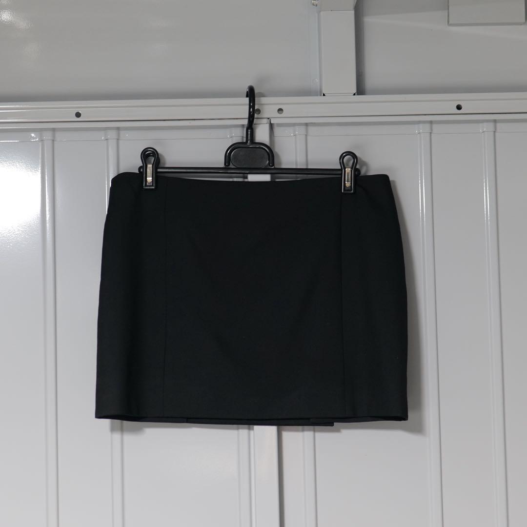 saint laurent サンローラン 金ボタン ナポレオンスカート レア