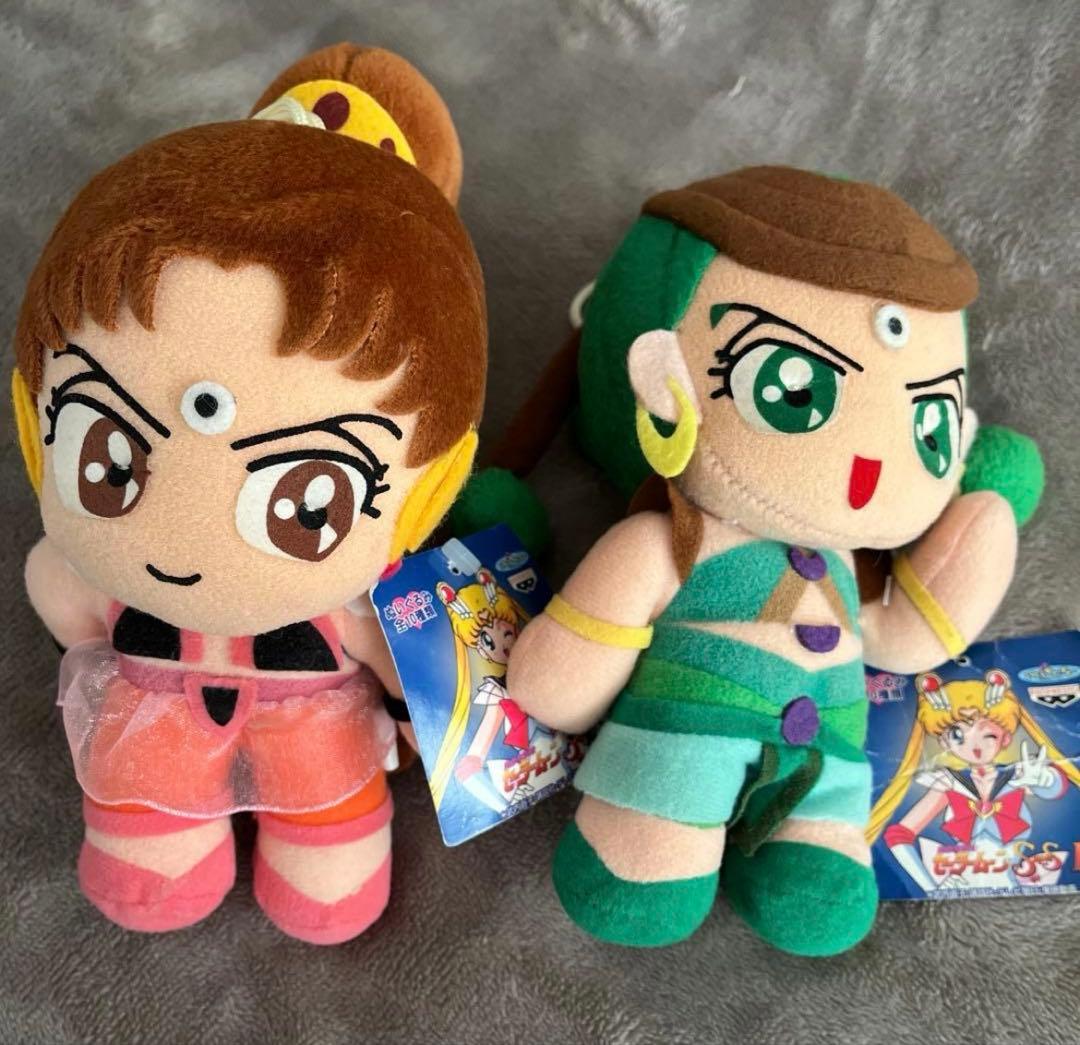 セーラームーン アマゾネスカルテット 当時物　ぬいぐるみ4つ
