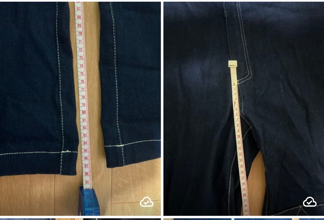 【ホッコウ太】vanson デニムオーバーオール ネイビー