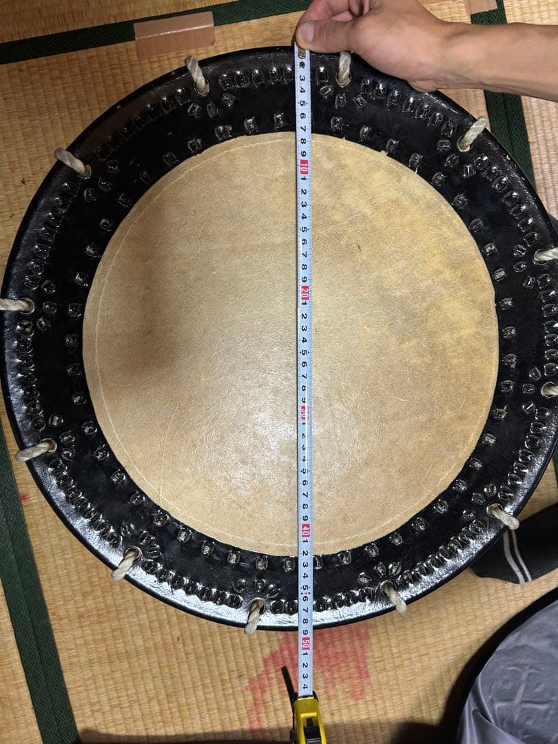 木製民族楽器 打楽器 直径約50cm