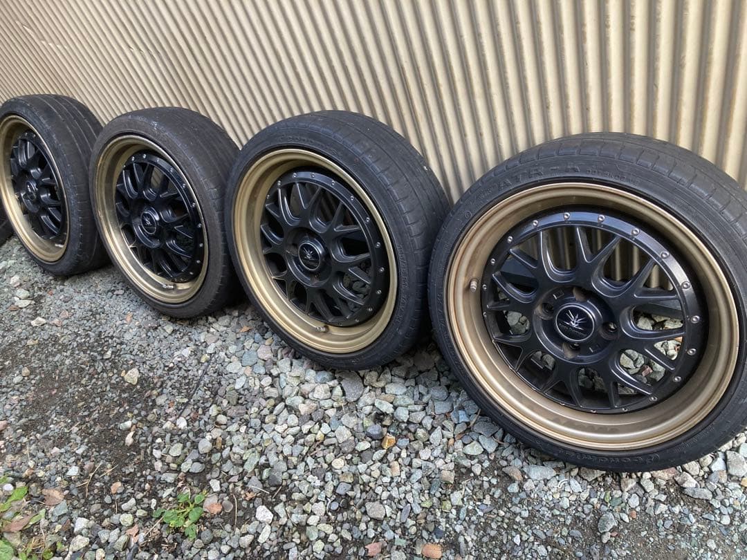 しんちゃんさん専用② ブラックダイヤモンド　16インチ　軽自動車