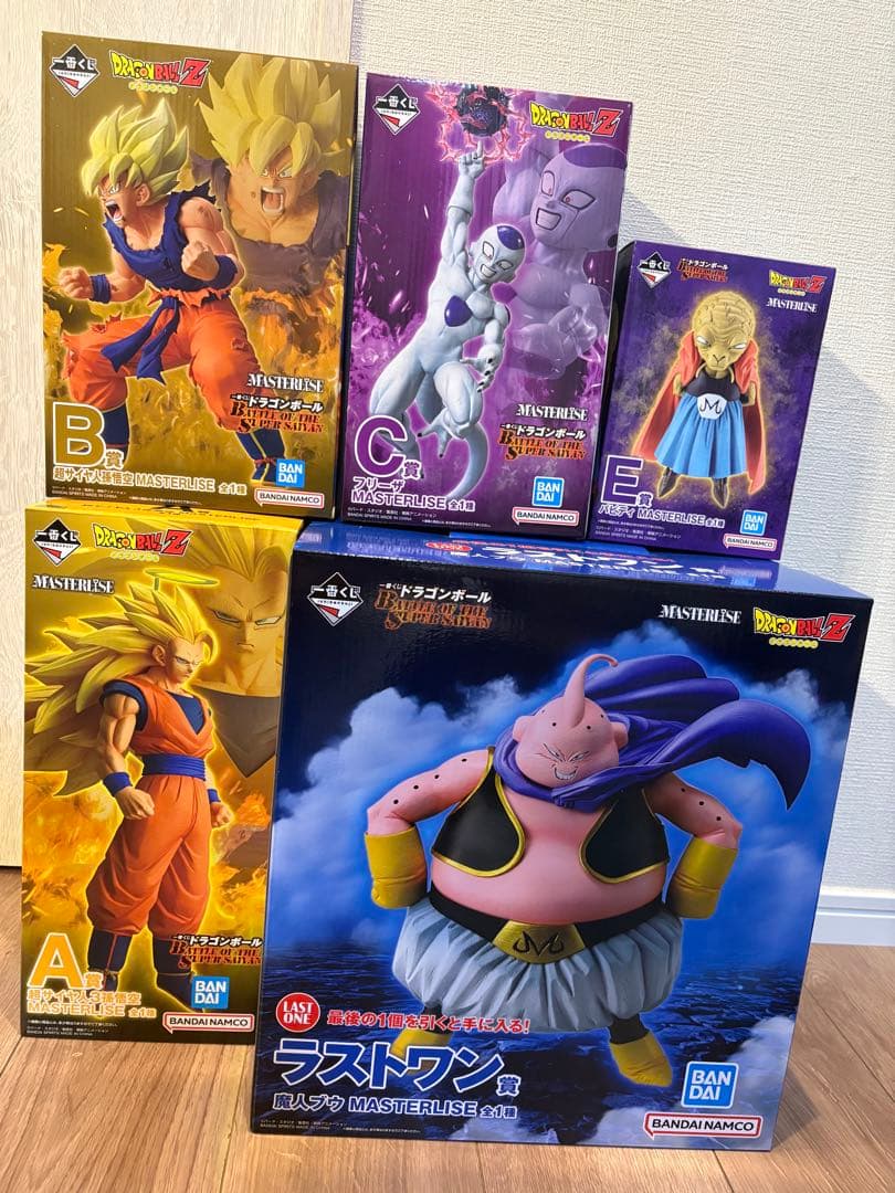 【バラ売要検討】一番くじ ドラゴンボール MASTERLIS 5体
