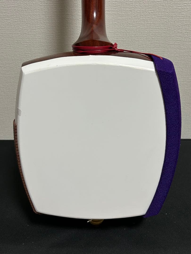 津軽三味線　太棹　銀河印　バチ・セミハードケース付