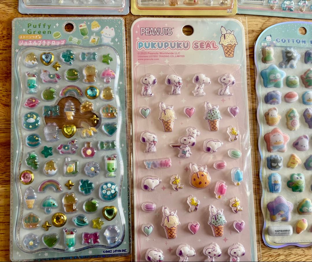 【ボンボンドロップシール】【コットンパフィ】サンリオ・その他20点シールセット