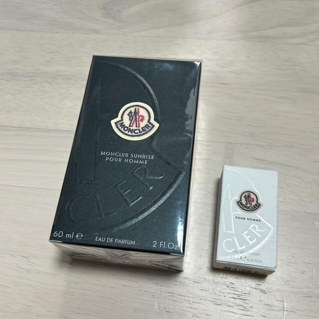 新品Moncler Sunrise Pour Homme 60ml おまけ付き