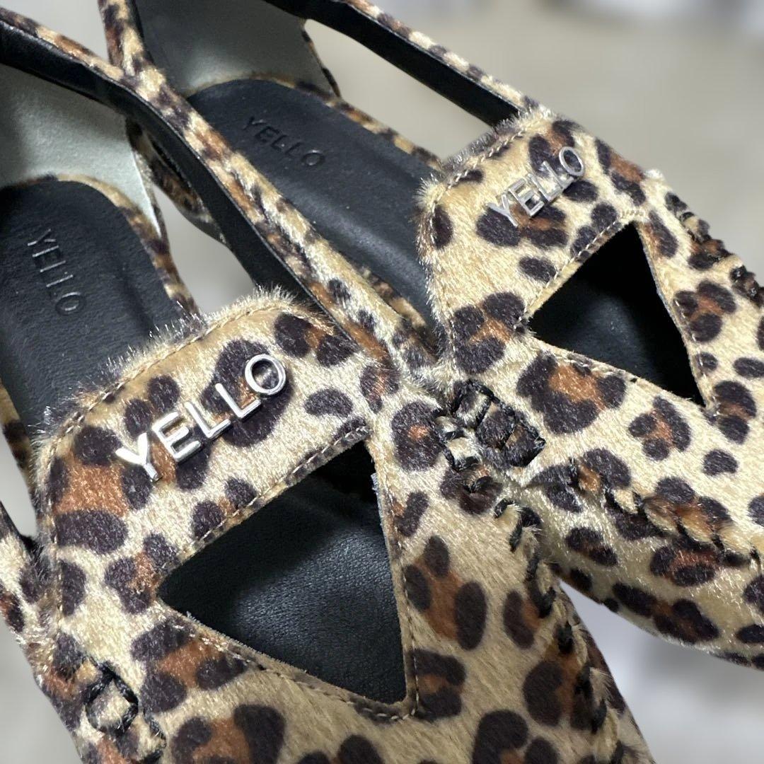 YELLO ローファー ヒョウ柄 Sサイズ 新品未使用