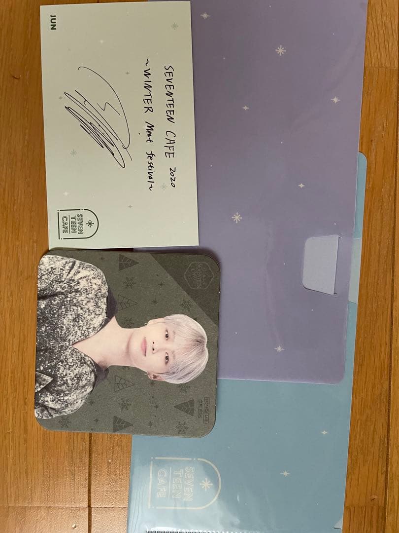 セブチ　ジュン　グッズセット売　トレカ&アルバム&トレカファイル