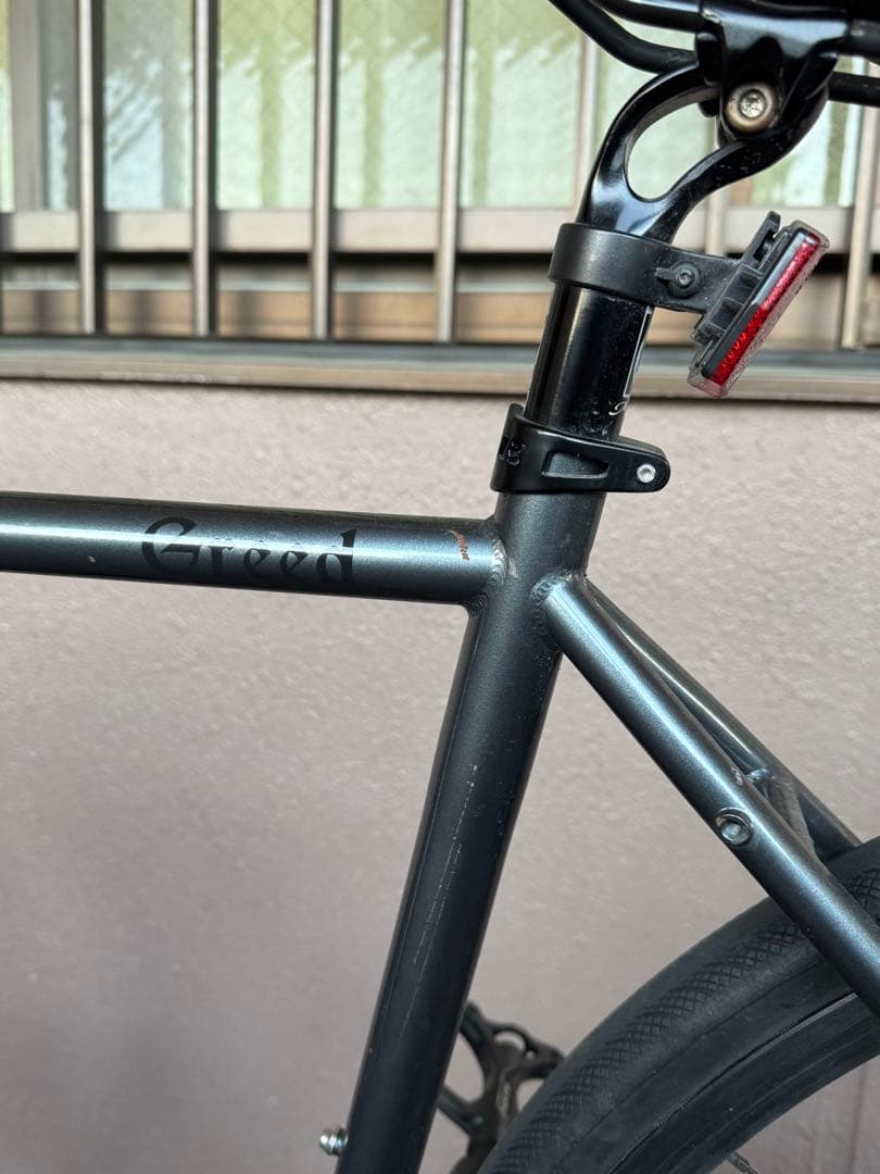 自転車本体 Greed 1x10s 700C LAVA Grey