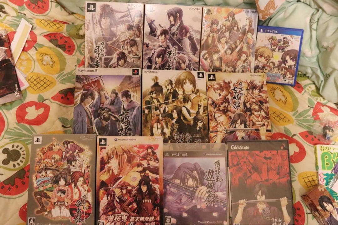 薄桜鬼ゲームソフト等まとめ売り