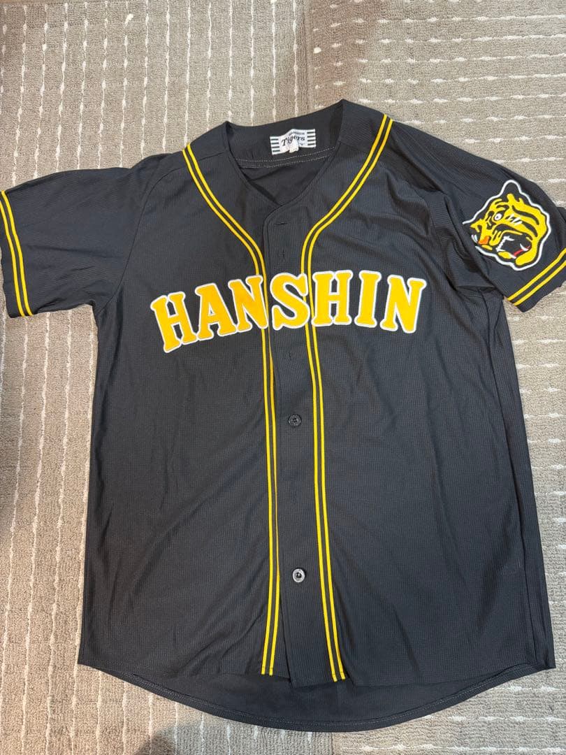 HANSHIN Tigers ビジターユニＬサイズ ブラックユニホーム