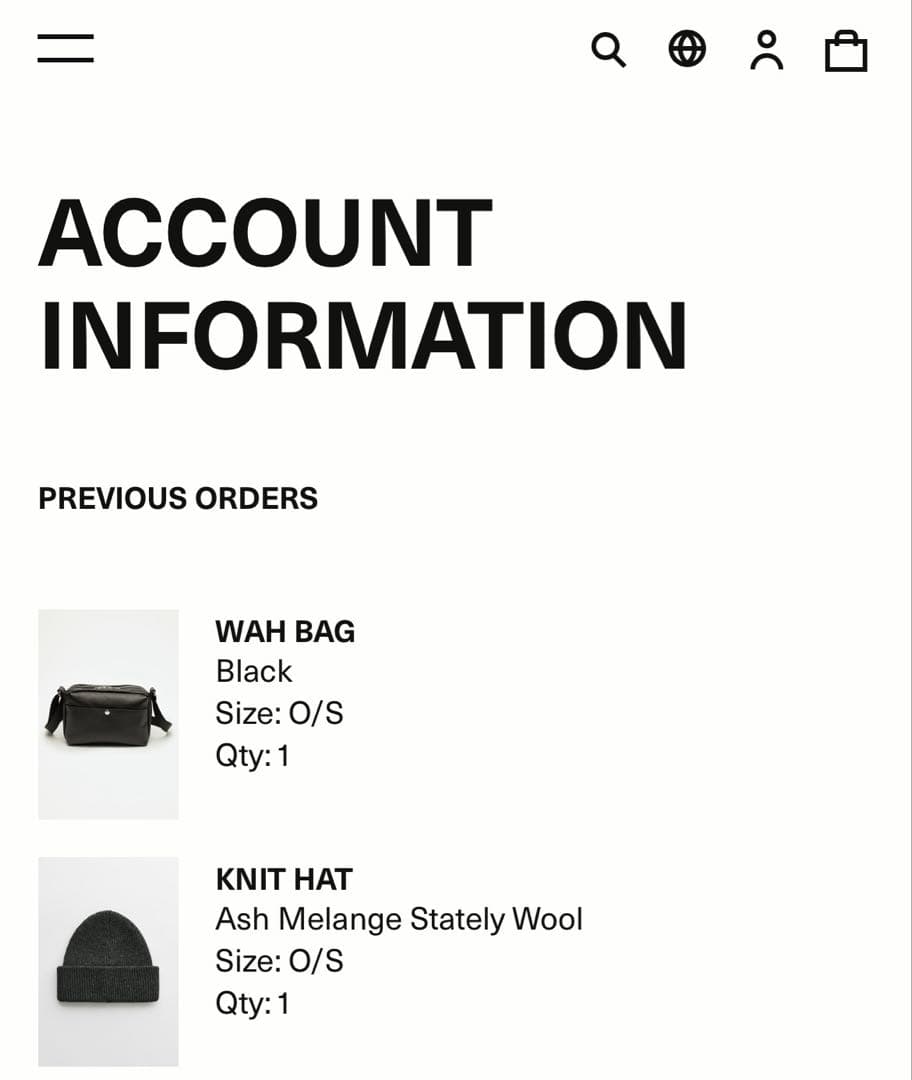 OUR LEGACY wah bag レザーバッグ　ショルダーバッグ