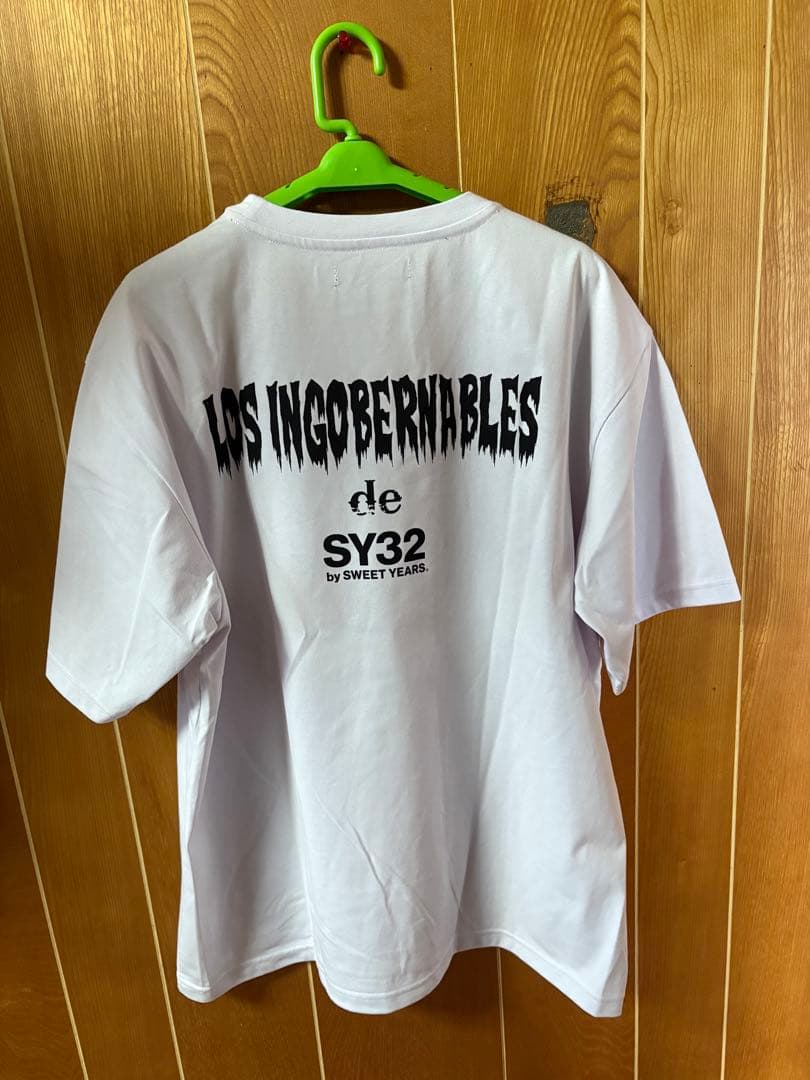 鷹木信悟×SY32 20周年tシャツホワイト