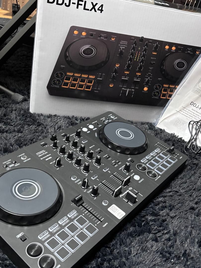 DDJ-FLX4｜使用10回未満｜未使用に近い｜フルセット完備