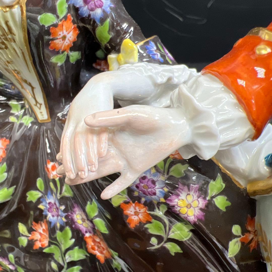 専用マイセン　アウグストⅢ世とマリア　東Y8-0130☆2Fトトコニ