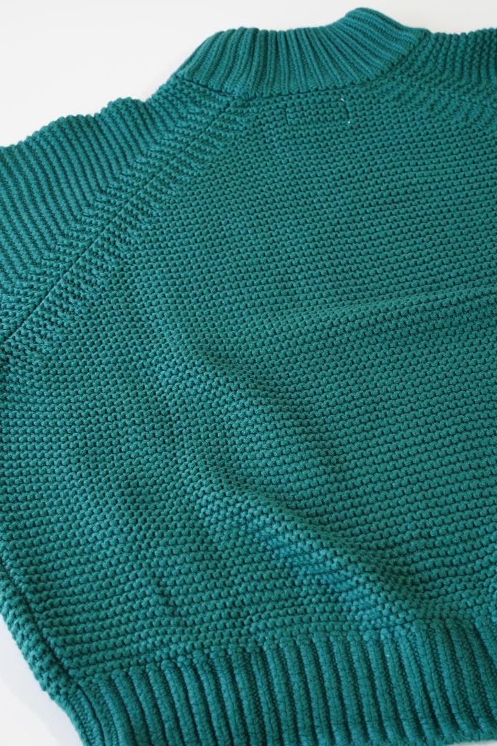 C.E（シーイー）MOCK TURTLE KNIT 21AW M グリーン