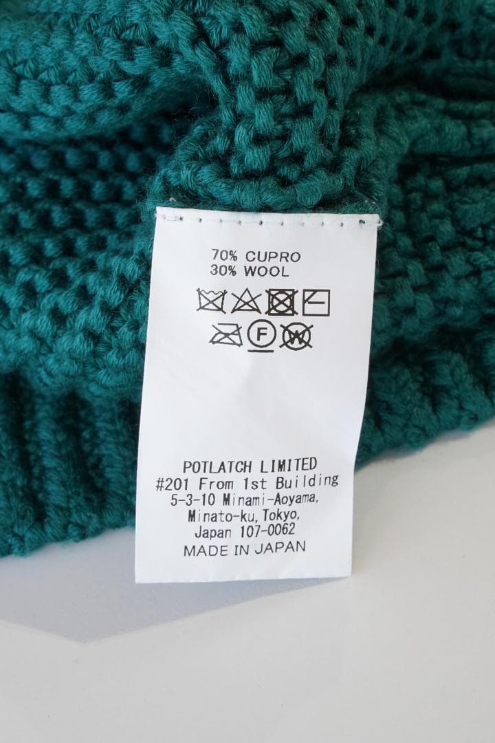 C.E（シーイー）MOCK TURTLE KNIT 21AW M グリーン