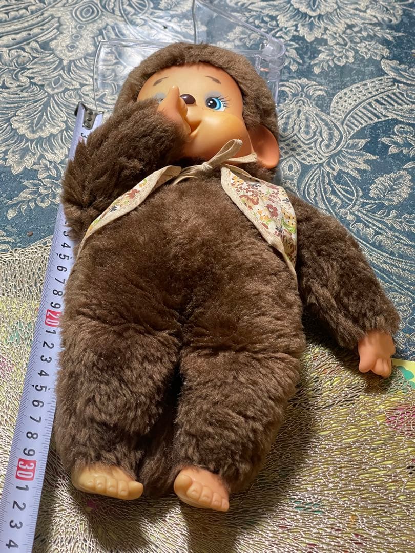 ぬいぐるみ VINTAGE MONCHICHI BLUE EYES