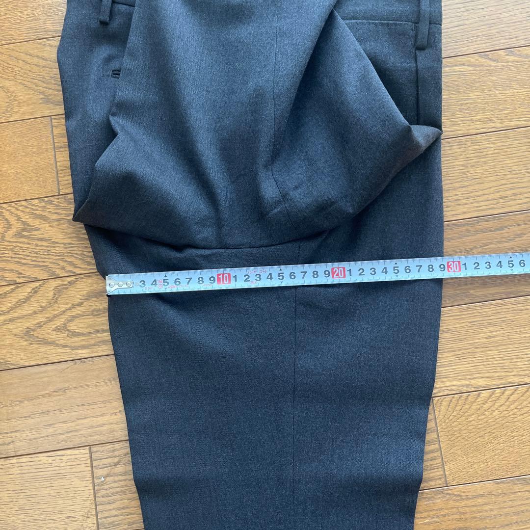 【人気】PT01 COVA FIT秋冬スラックス　チャコールグレー　46