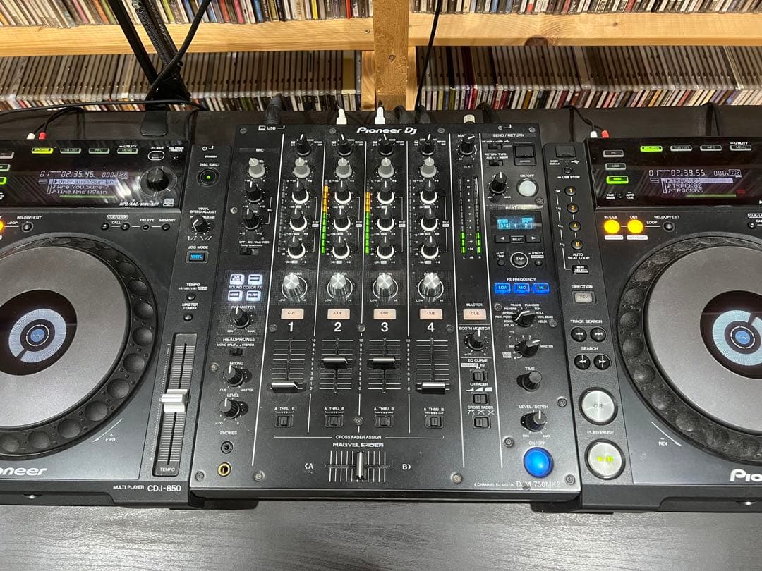 Pioneer DJM-750MK2 美品｜動作品・付属品完備・元箱あり